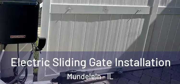  Electric Sliding Gate Installation Mundelein - IL