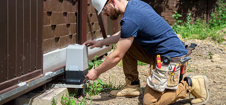 Electric Driveway Gate Installation Mundelein