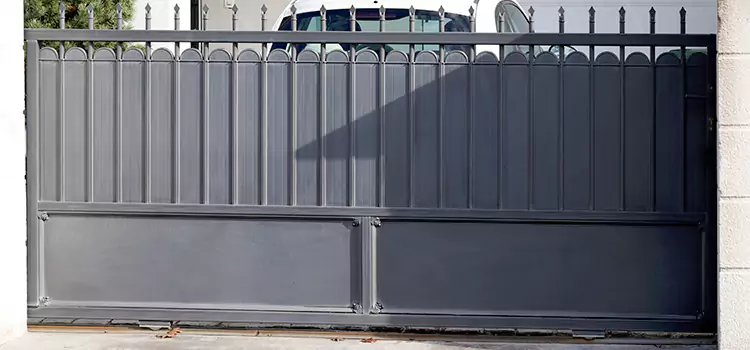 Metal Driveway Gate Installation Mundelein